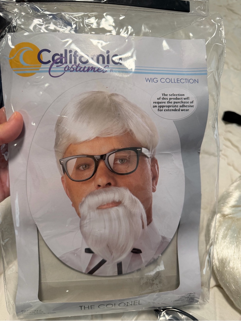 The colonel adult Halloween kit